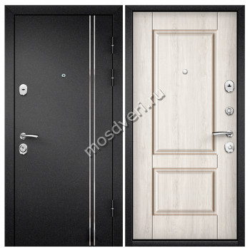 Черная входная дверь в квартиру CHD-09 - купить от производителя Мосдвери Черная входная дверь в квартиру CHD-09